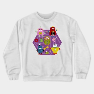 Robots Vintage Crewneck Sweatshirt